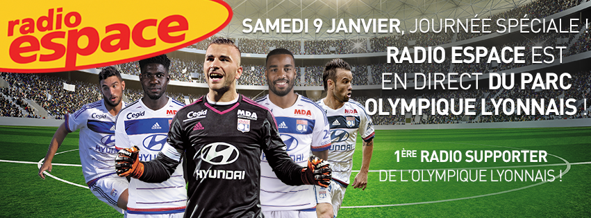 Radio Espace en direct du nouveau grand stade de Lyon