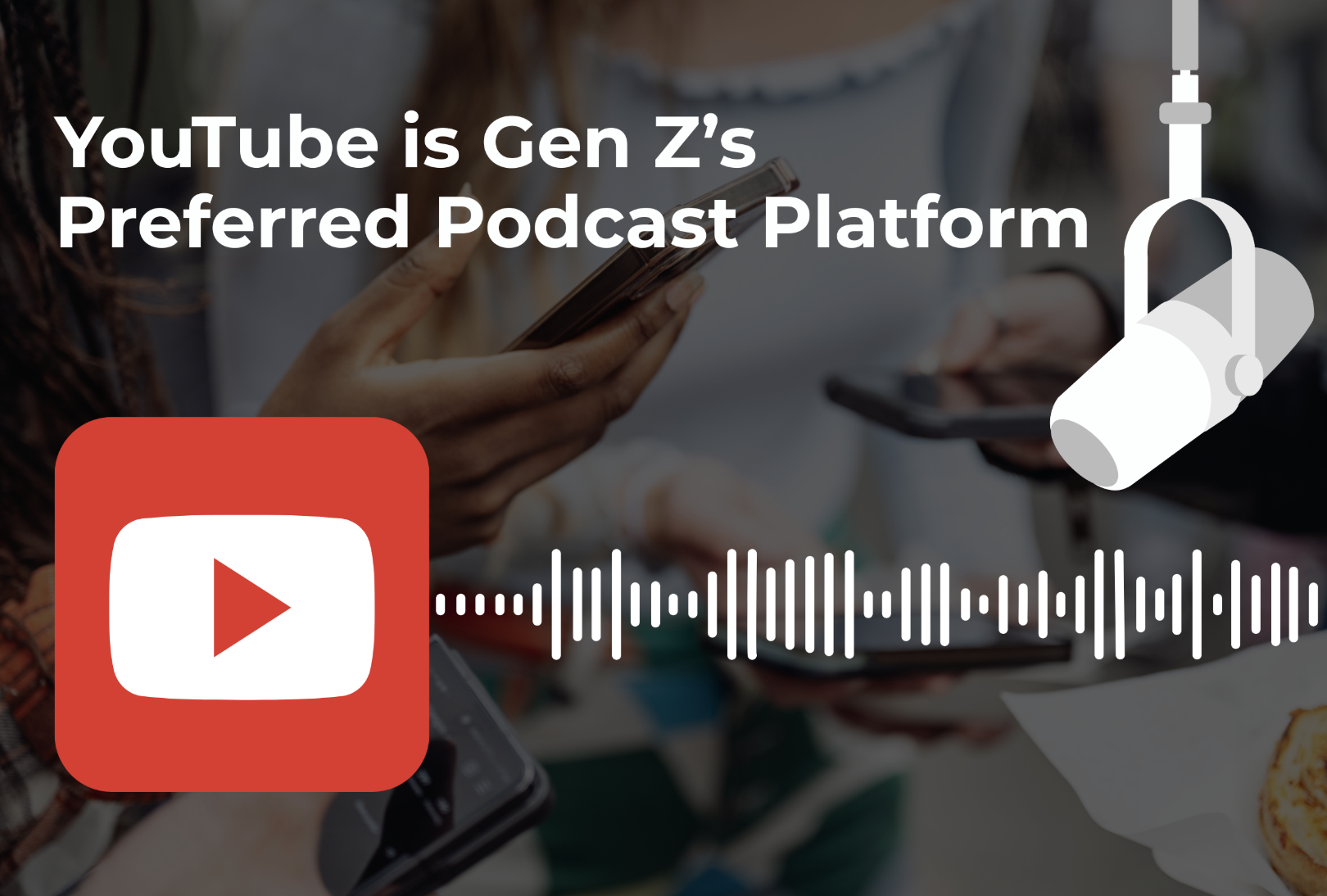 YouTube, plateforme de podcasts préférée de la Gen Z