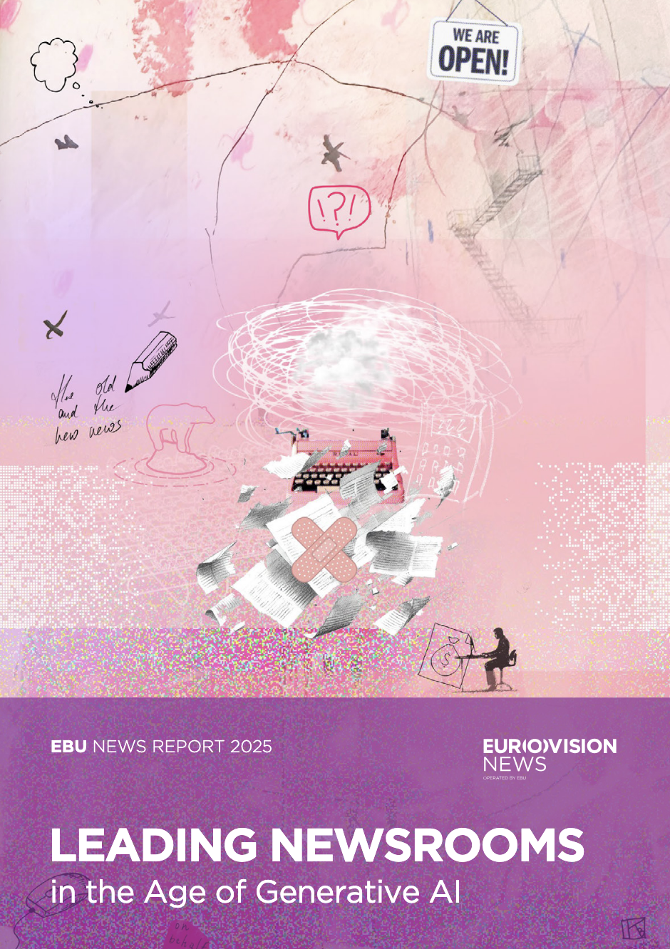 L’UER publie un rapport sur l’IA générative et les rédactions d’info