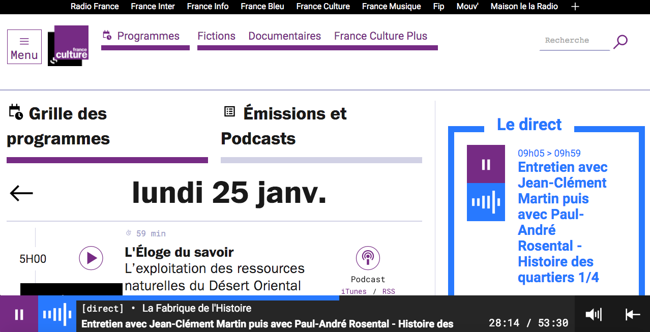 France Culture : des émissions "réécoutables à vie"
