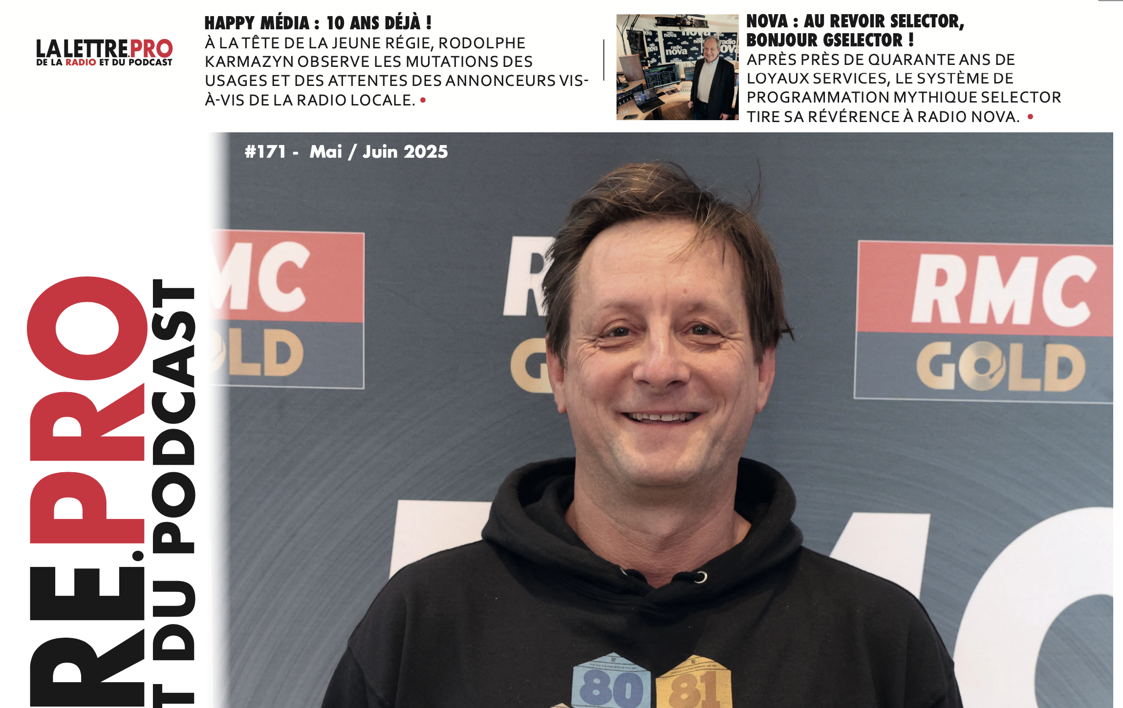 Voici votre magazine en Flipbook n°171 de la Lettre Pro de la Radio