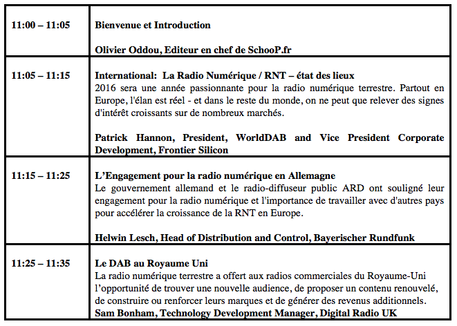 Salon de la Radio : Jour J moins 3
