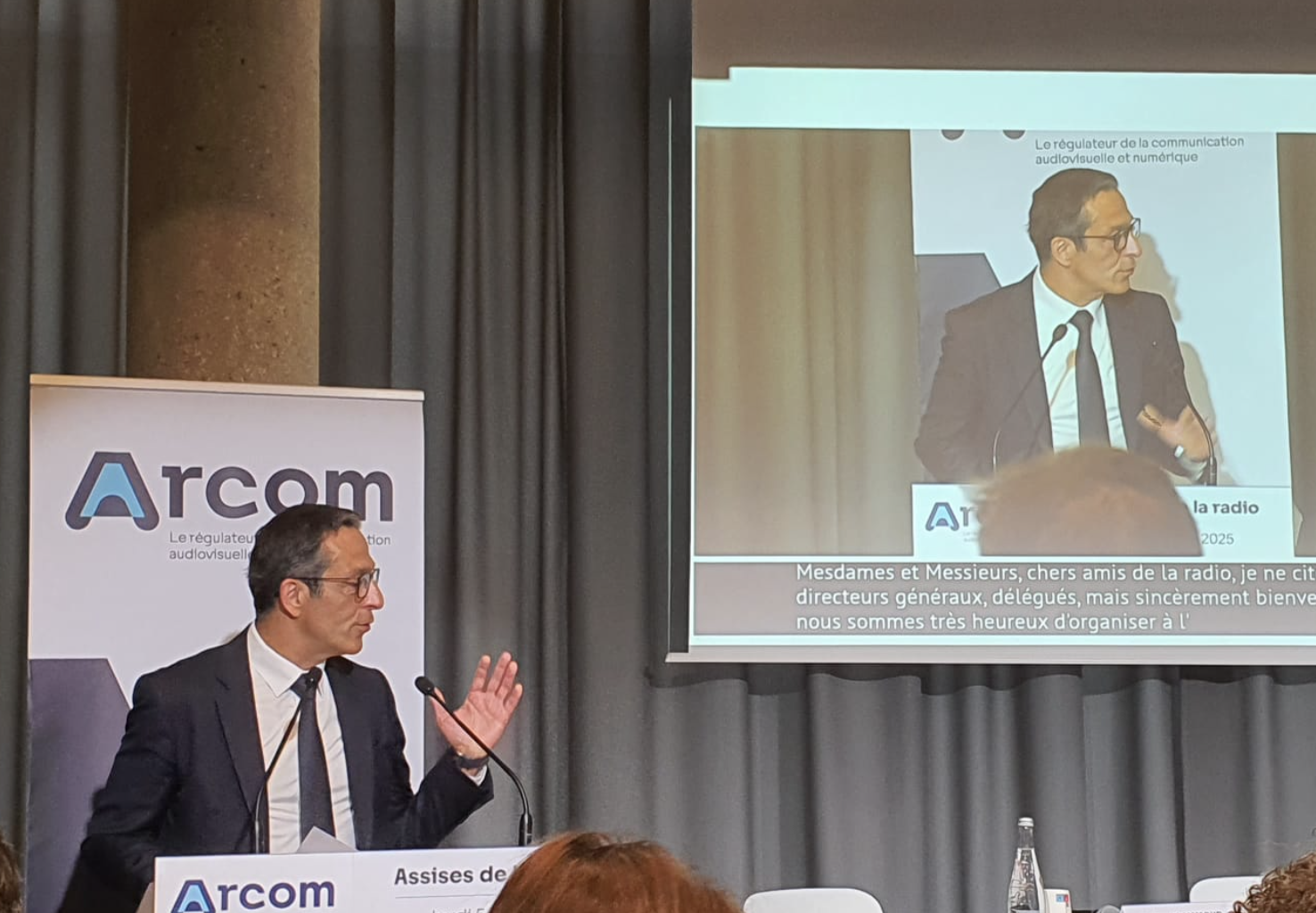 Hier matin, aux Assises de la radio, Martin Ajdari, président de l’Arcom, a exposé les défis du secteur et les leviers de modernisation.