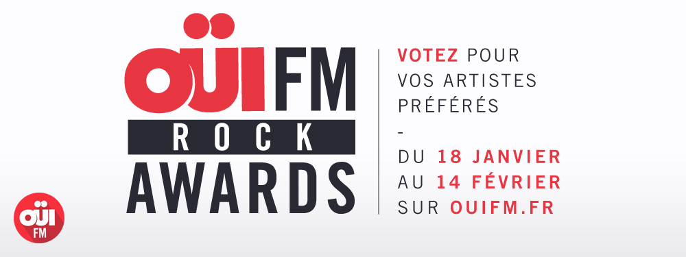 Votez pour les premiers Oui FM Rock Awards