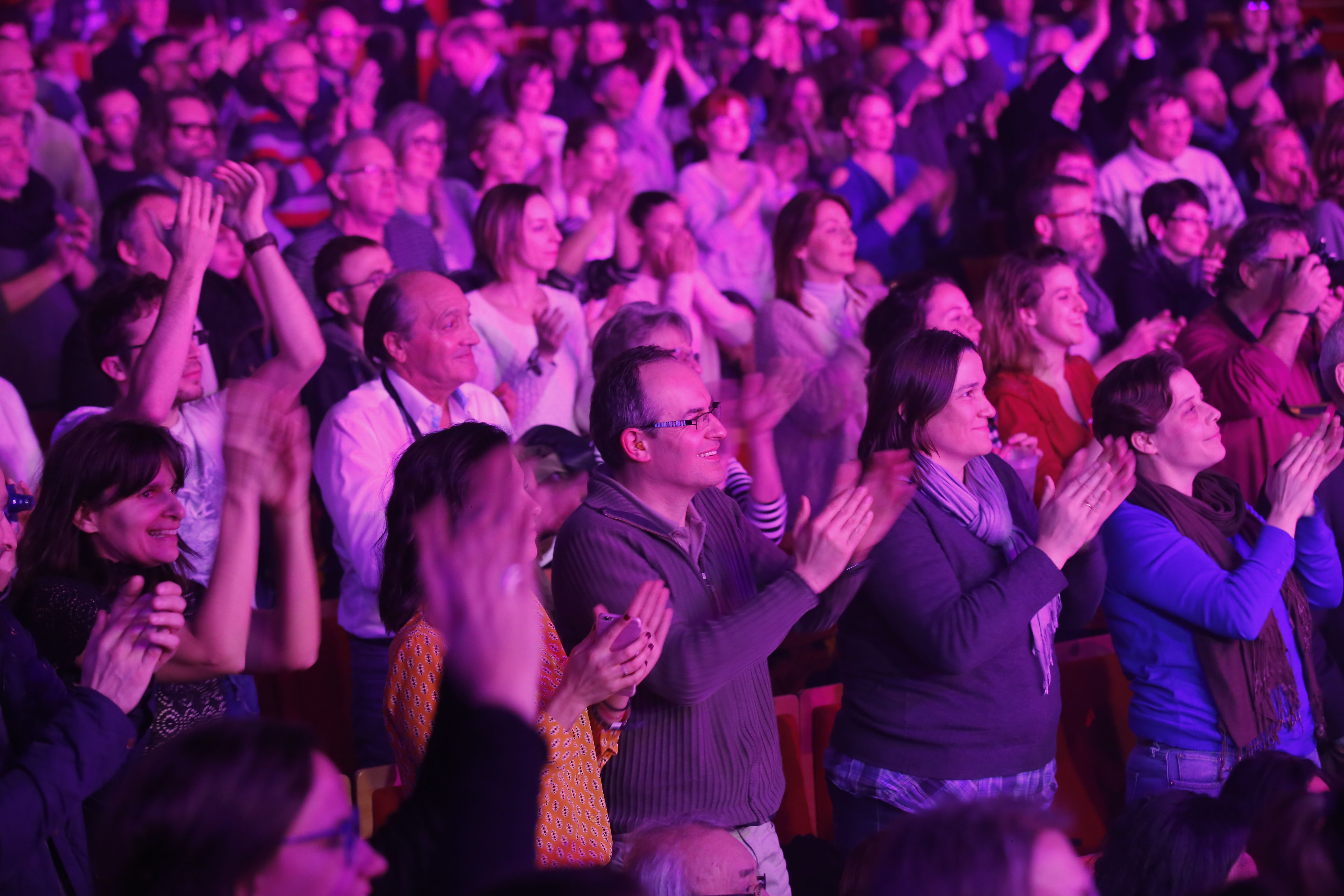Près de 3 000 personnes étaient invitées par Europe 1 pour ce concert gratuit. Photo : P.Laurent / Capa Pictures / Europe 1