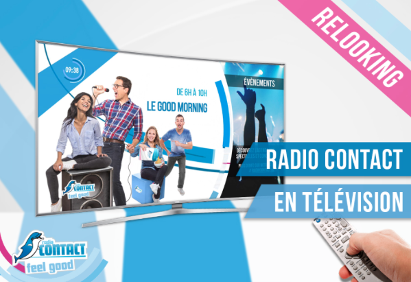 Radio Contact évolue en télévision