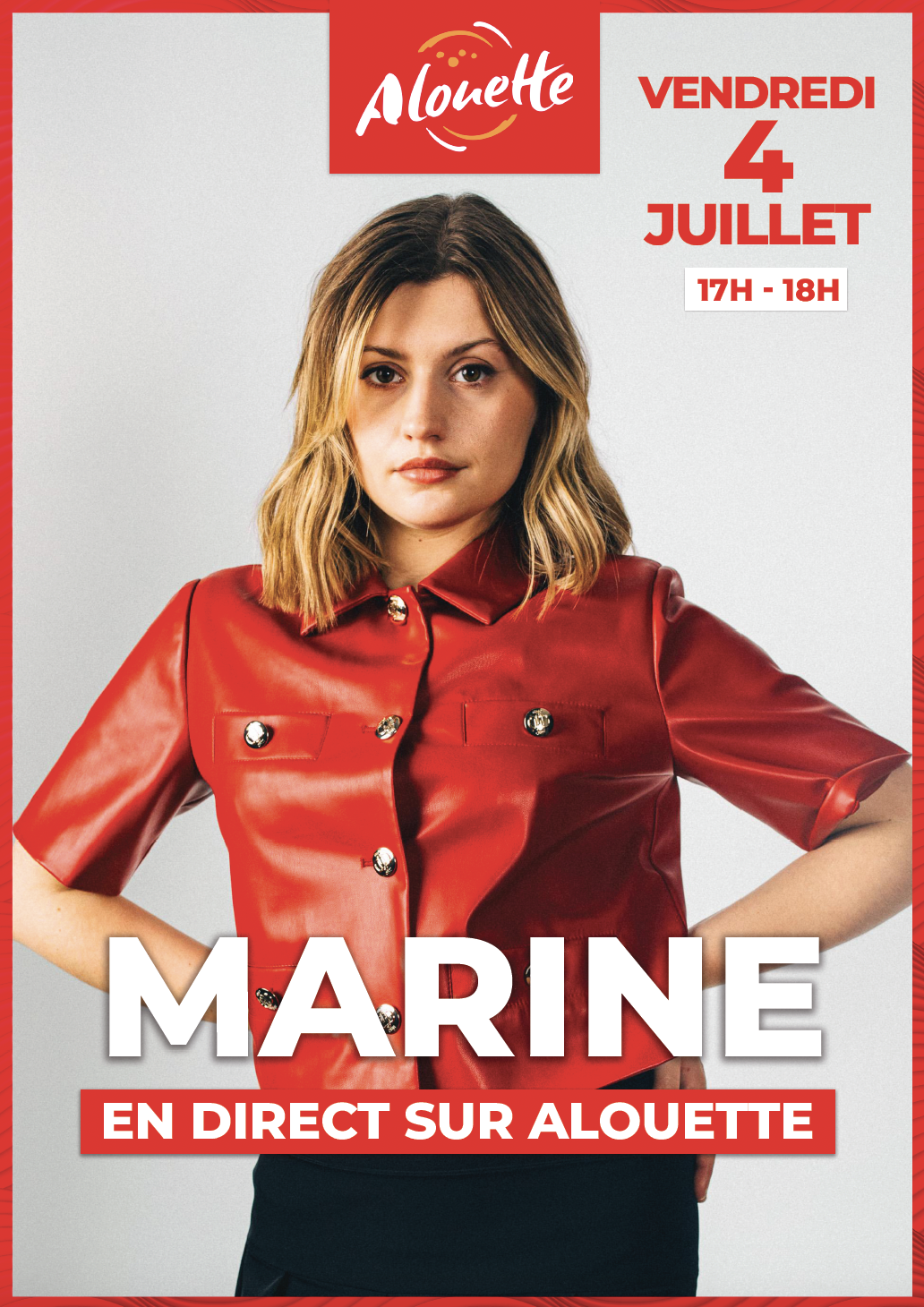 Marine partage ses projets et sa tournée sur Alouette