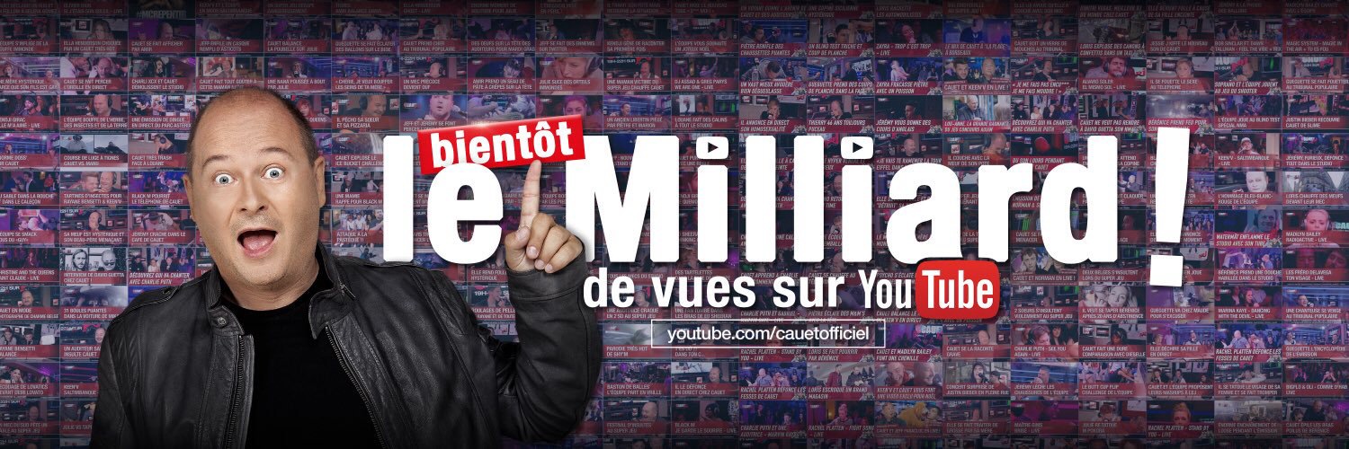 Bientôt 1 milliard de vues pour Cauet sur YouTube