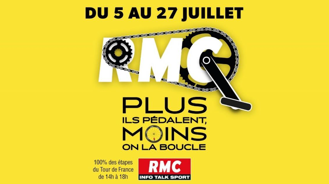 RMC déploie un dispositif antenne pour le Tour de France