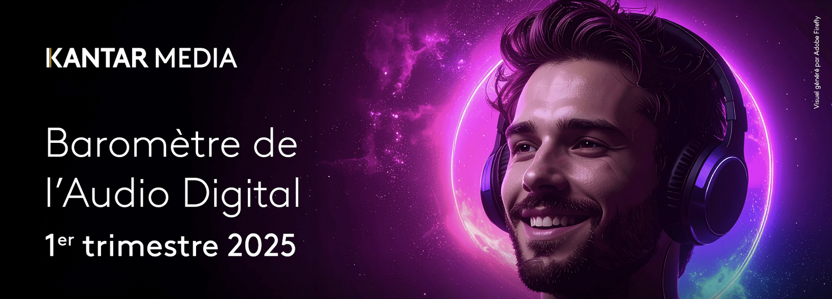 Kantar : l’audio digital franchit un nouveau cap début 2025