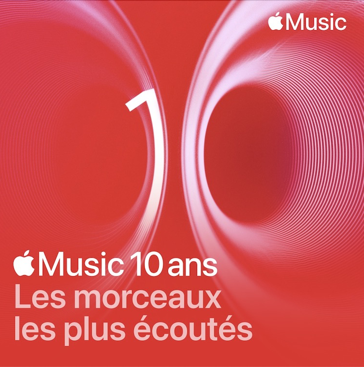 Apple Music dévoile les 500 titres les plus écoutés depuis sa création