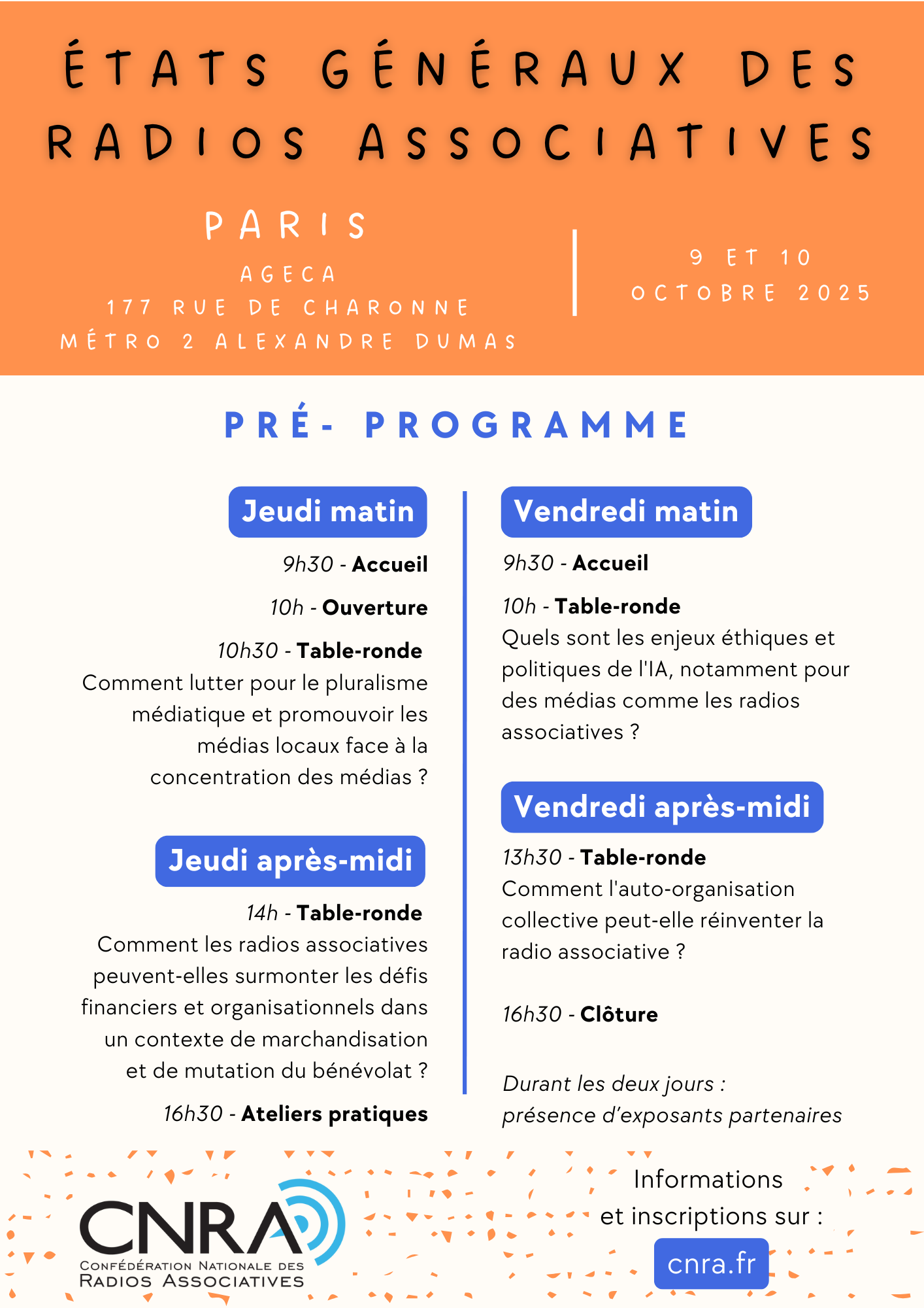 Paris accueillera les États Généraux des radios associatives