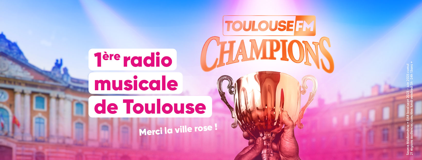 Toulouse FM devient la radio musicale la plus écoutée à Toulouse