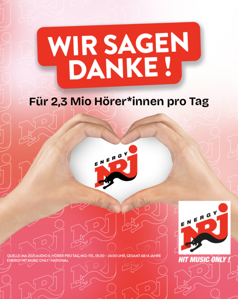 ENERGY Allemagne confirme sa solidité avec 2.3 millions d’auditeurs