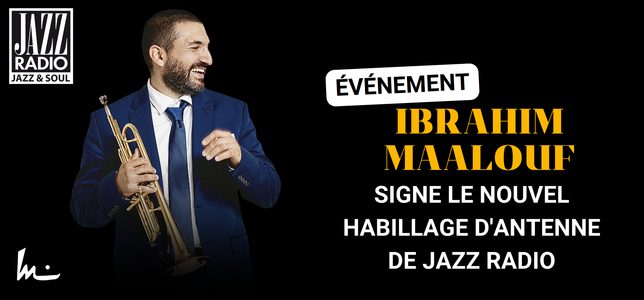 Ibrahim Maalouf signe le nouvel habillage d'antenne de Jazz Radio