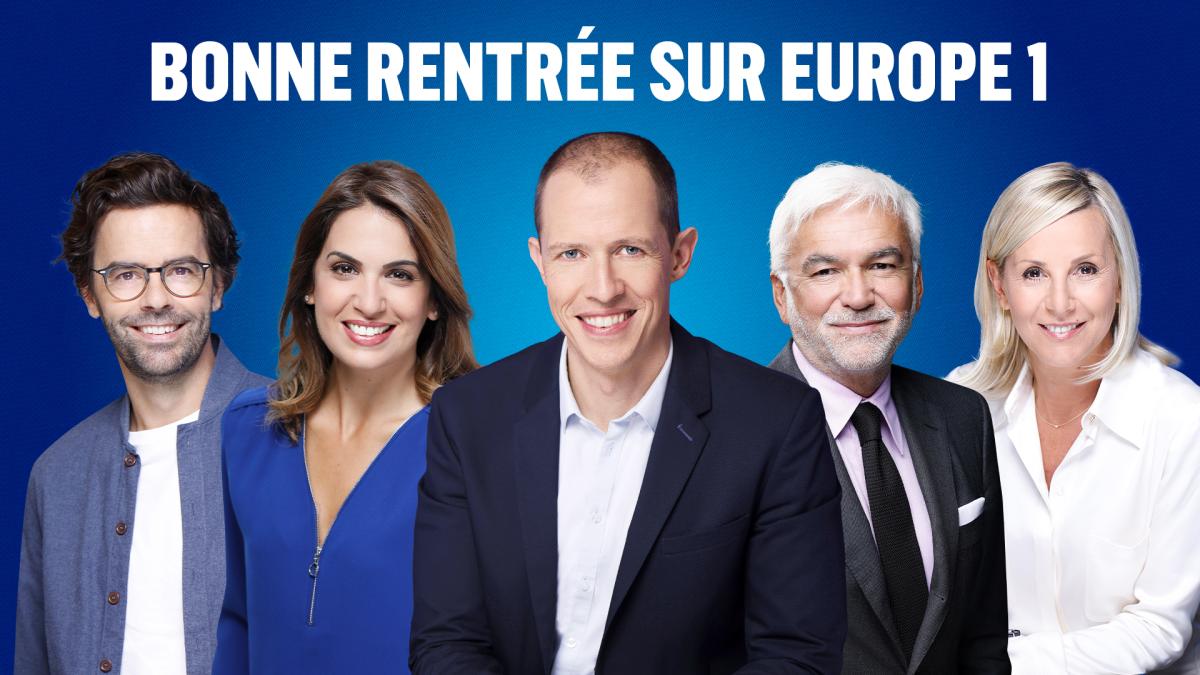 Europe 1 dévoile sa grille pour la saison 2025-2026