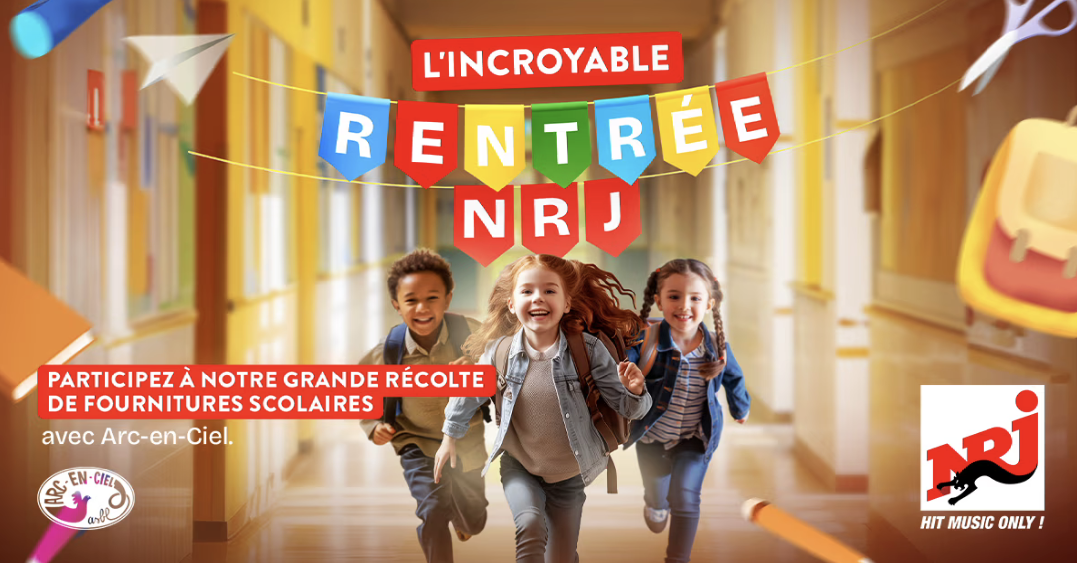 NRJ Belgique mobilise ses auditeurs pour une rentrée solidaire