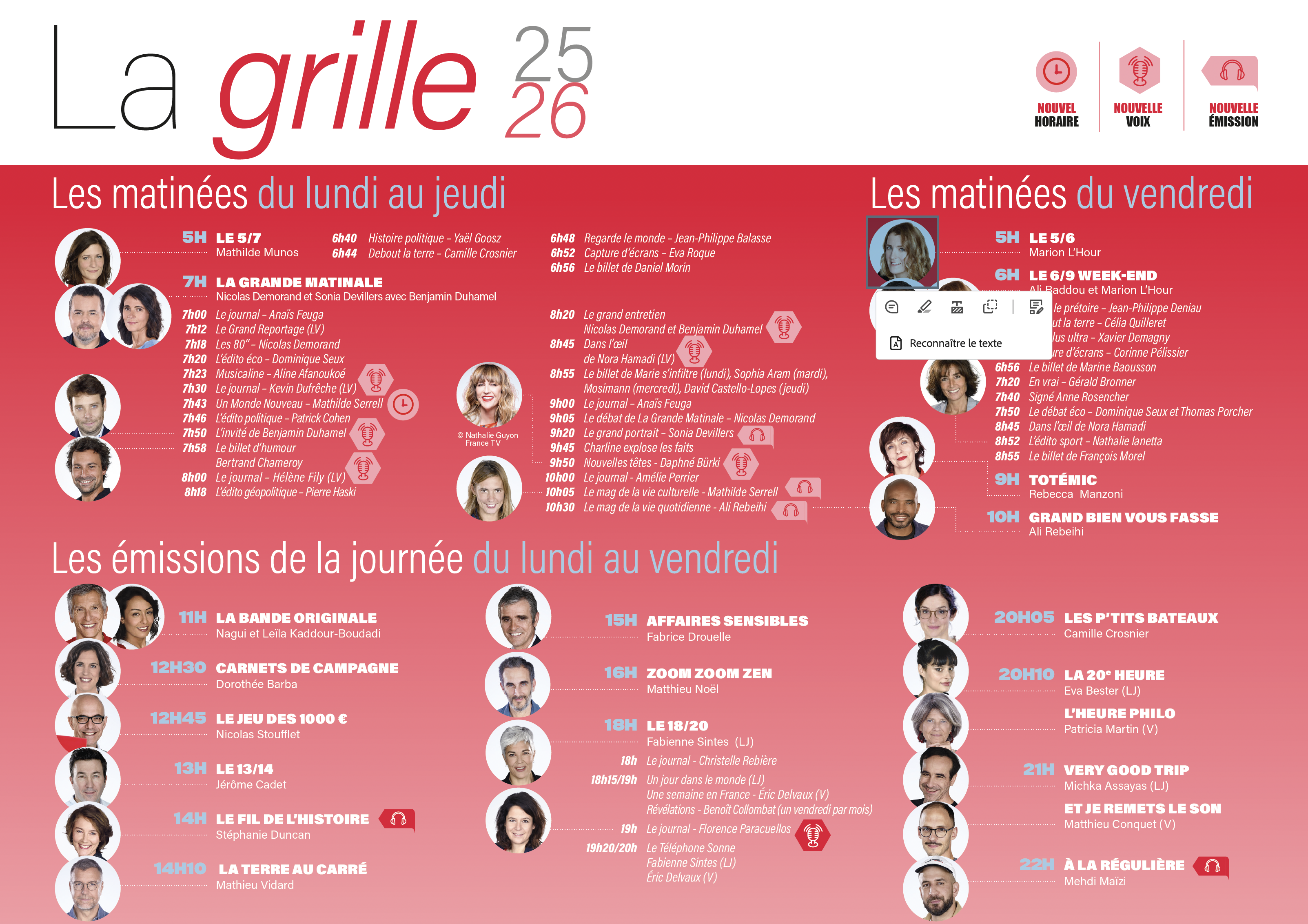 C'est le "grand déploiement" sur France Inter