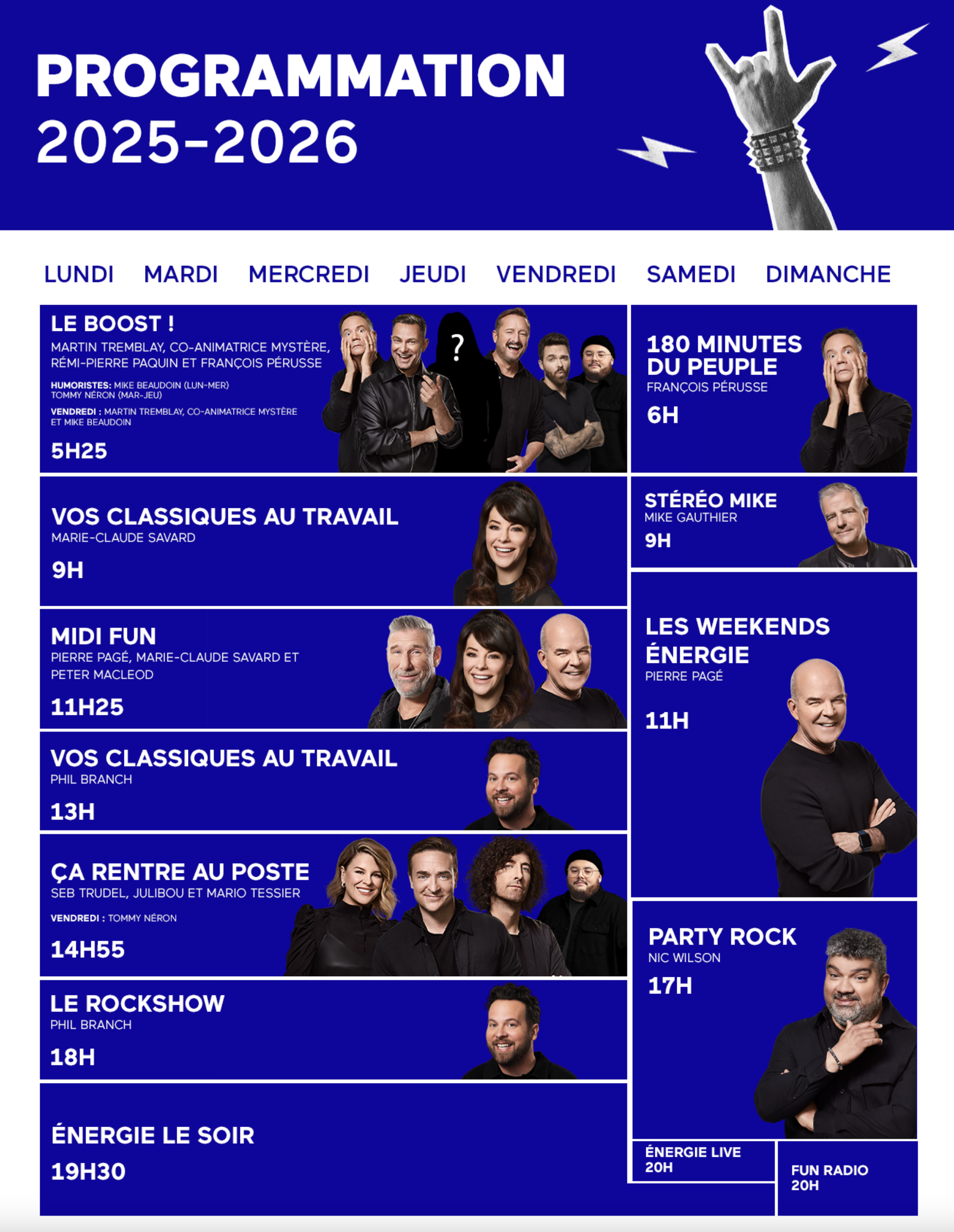 Bell Média confirme ses voix phares pour la saison radio 2025-2026