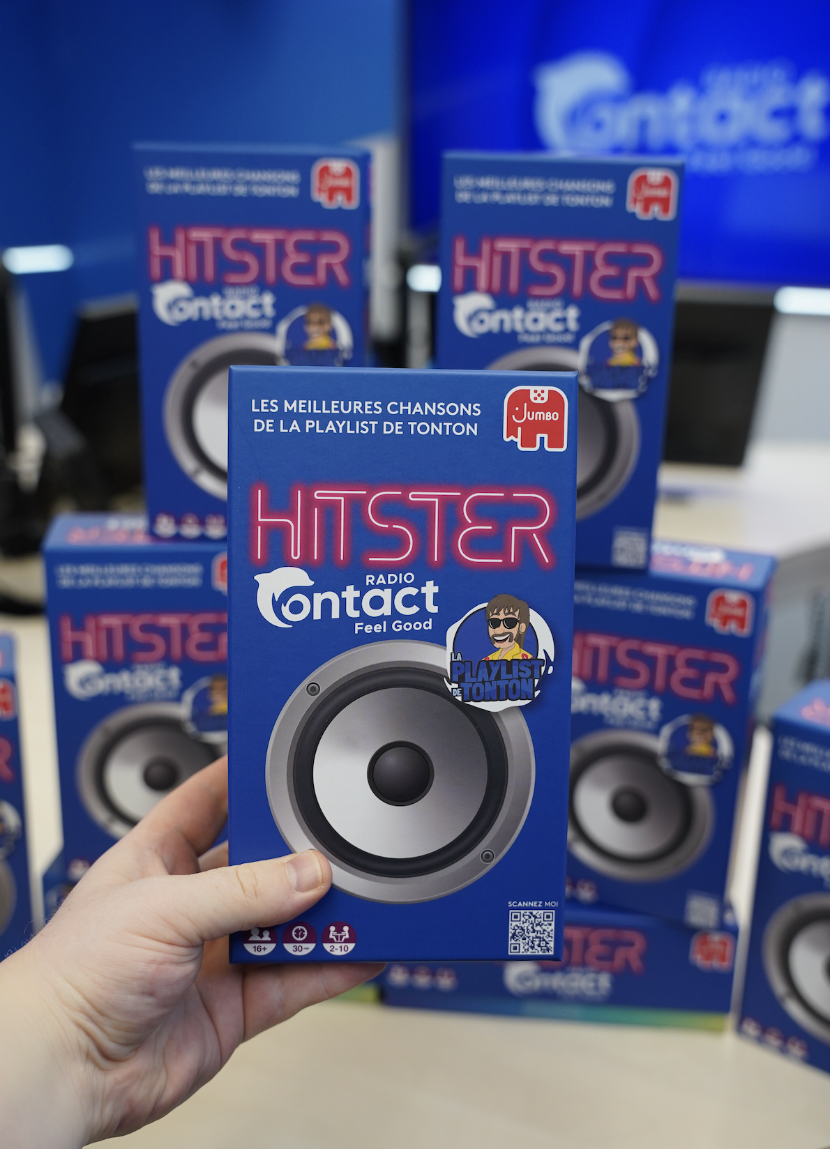 Radio Contact décline "La Playlist de Tonton" en jeu de société