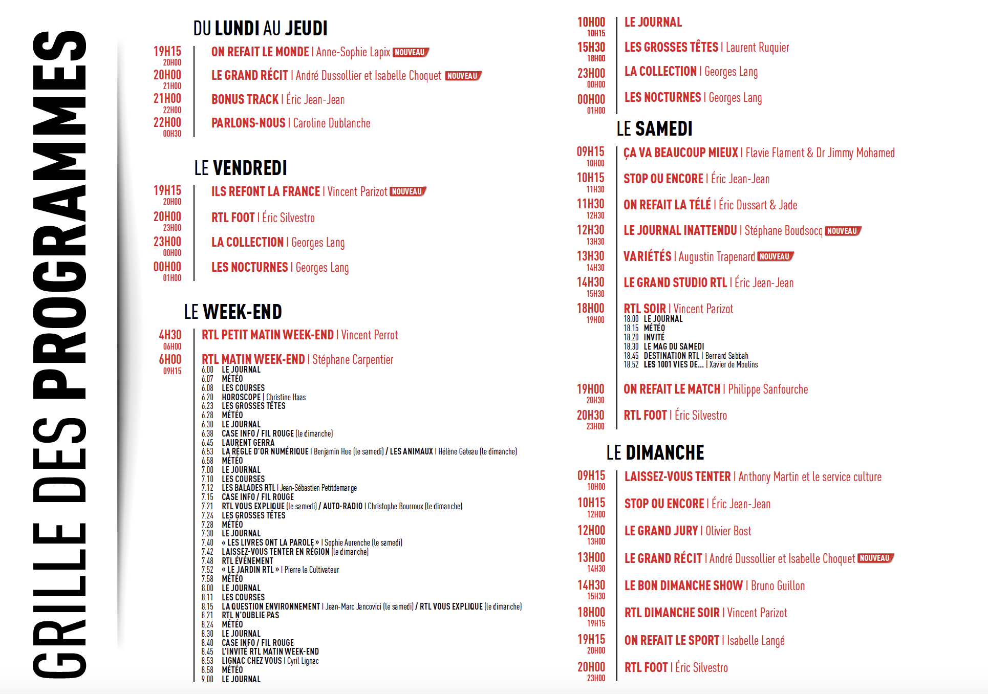 RTL intensifie son offre d’information, de divertissement et de récits