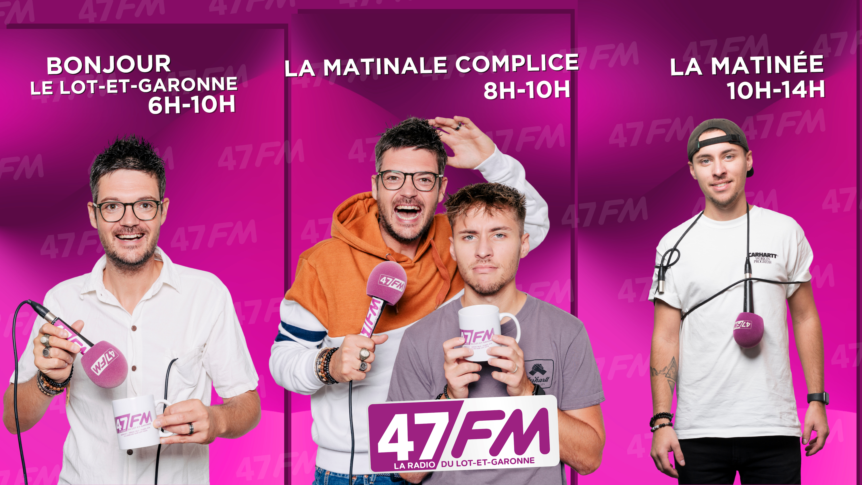 47FM progresse en Lot-et-Garonne et franchit le cap des 102 000 auditeurs