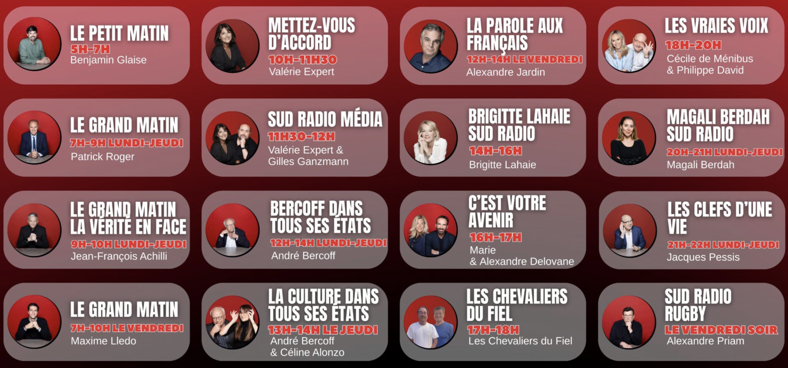 Sud Radio structure sa saison autour de débats, d’humour et d’interactivité 