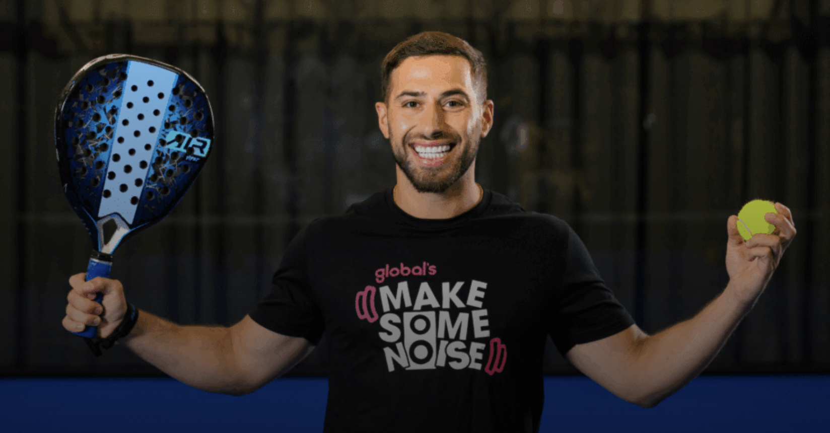 Kem Cetinay, animateur de Capital FM, participera à un marathon de padel de 24 heures en soutien à la fondation caritative Global’s Make Some Noise. L’événement aura lieu les 9 et 10 octobre à Londres et sera relayé en direct sur Capital FM et Global Player.