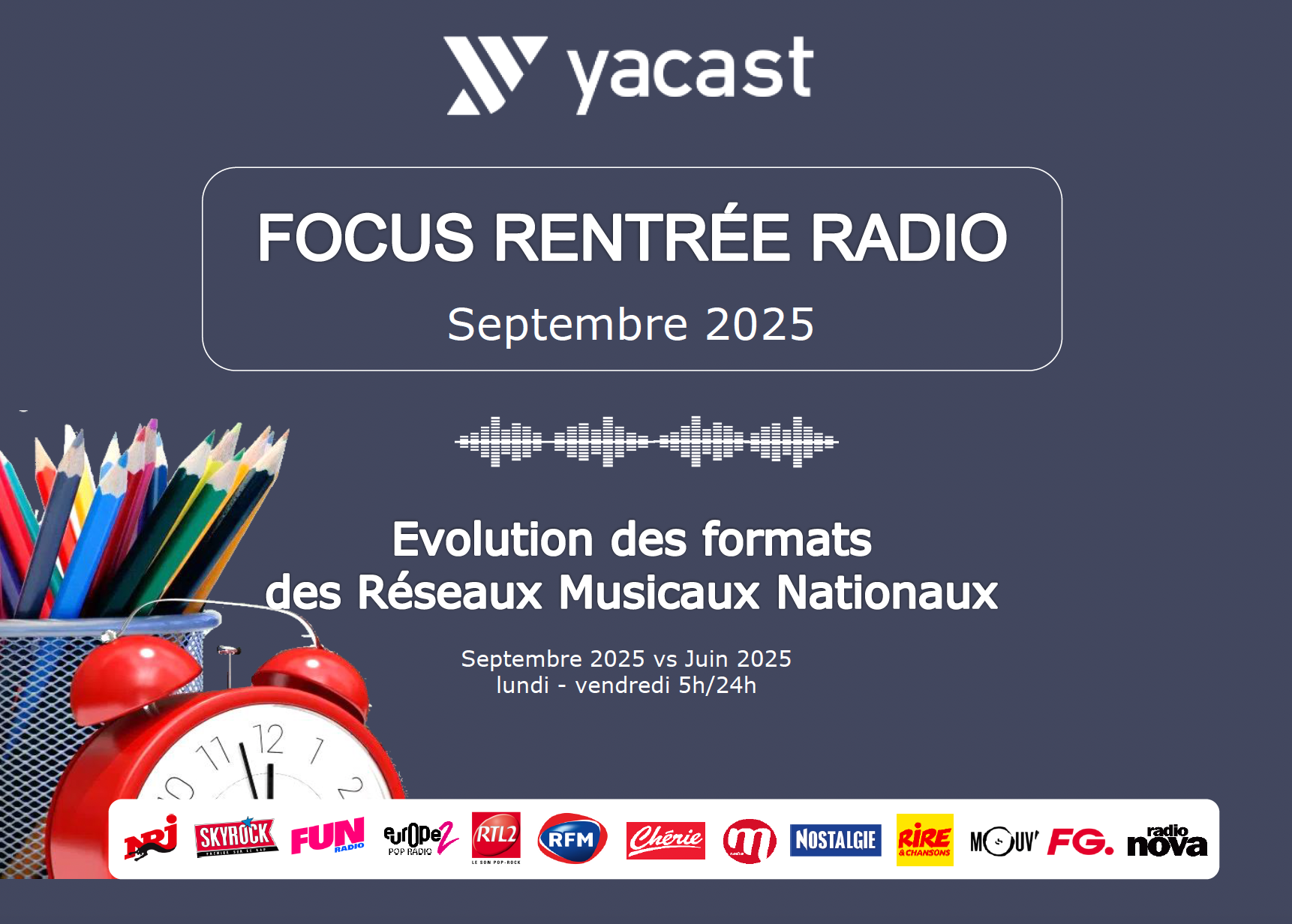 Les radios musicales ajustent leur programmation à la rentrée 2025 