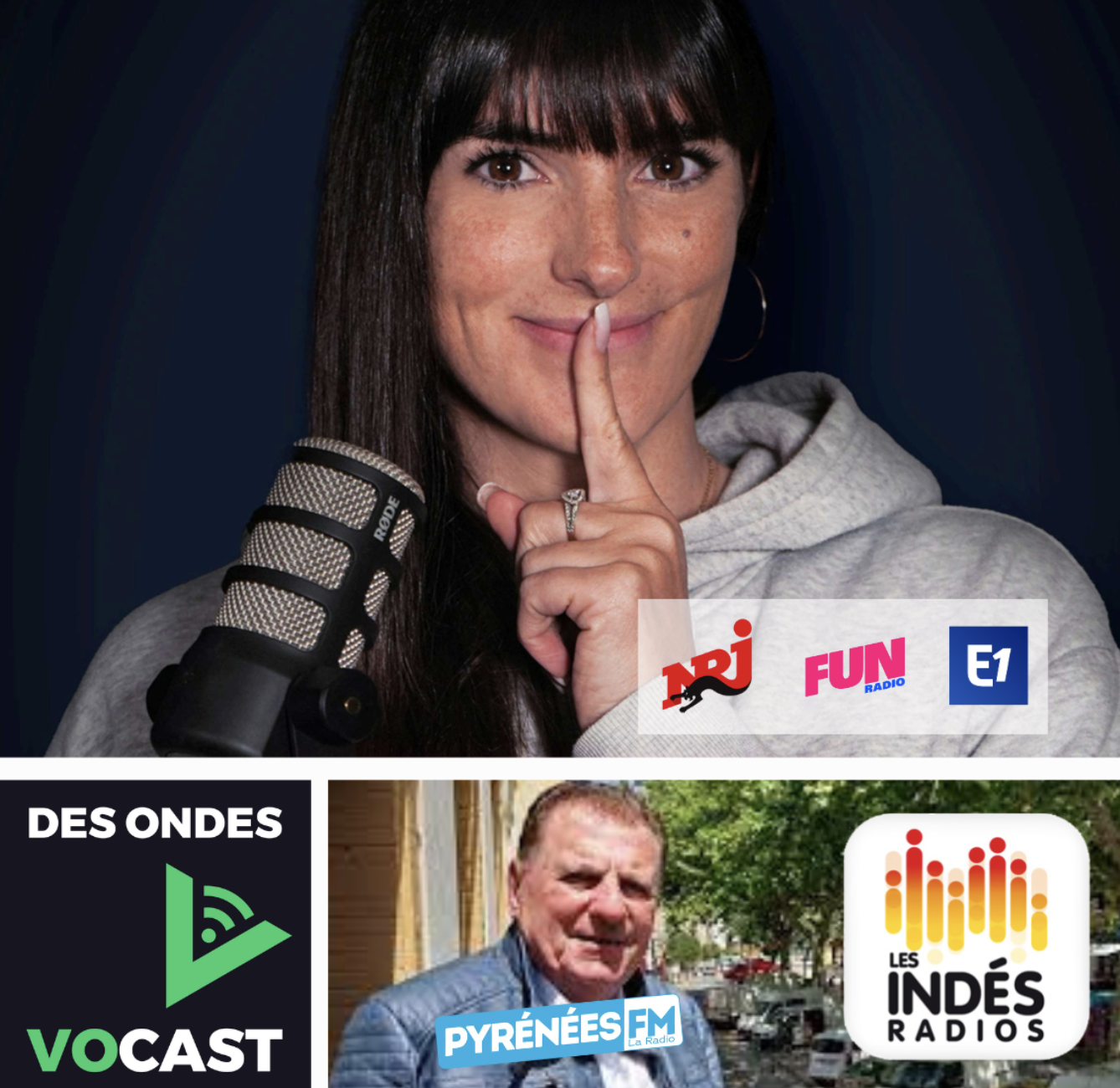 "Des Ondes Vocast" reçoit Marion Gagnot et Jean Clergue