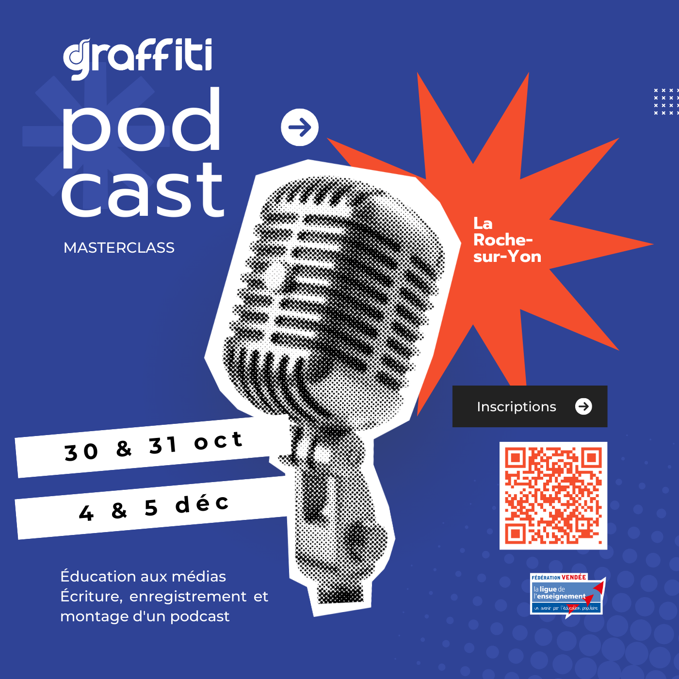 La radio Graffiti lance ses masterclass dédiées au podcast