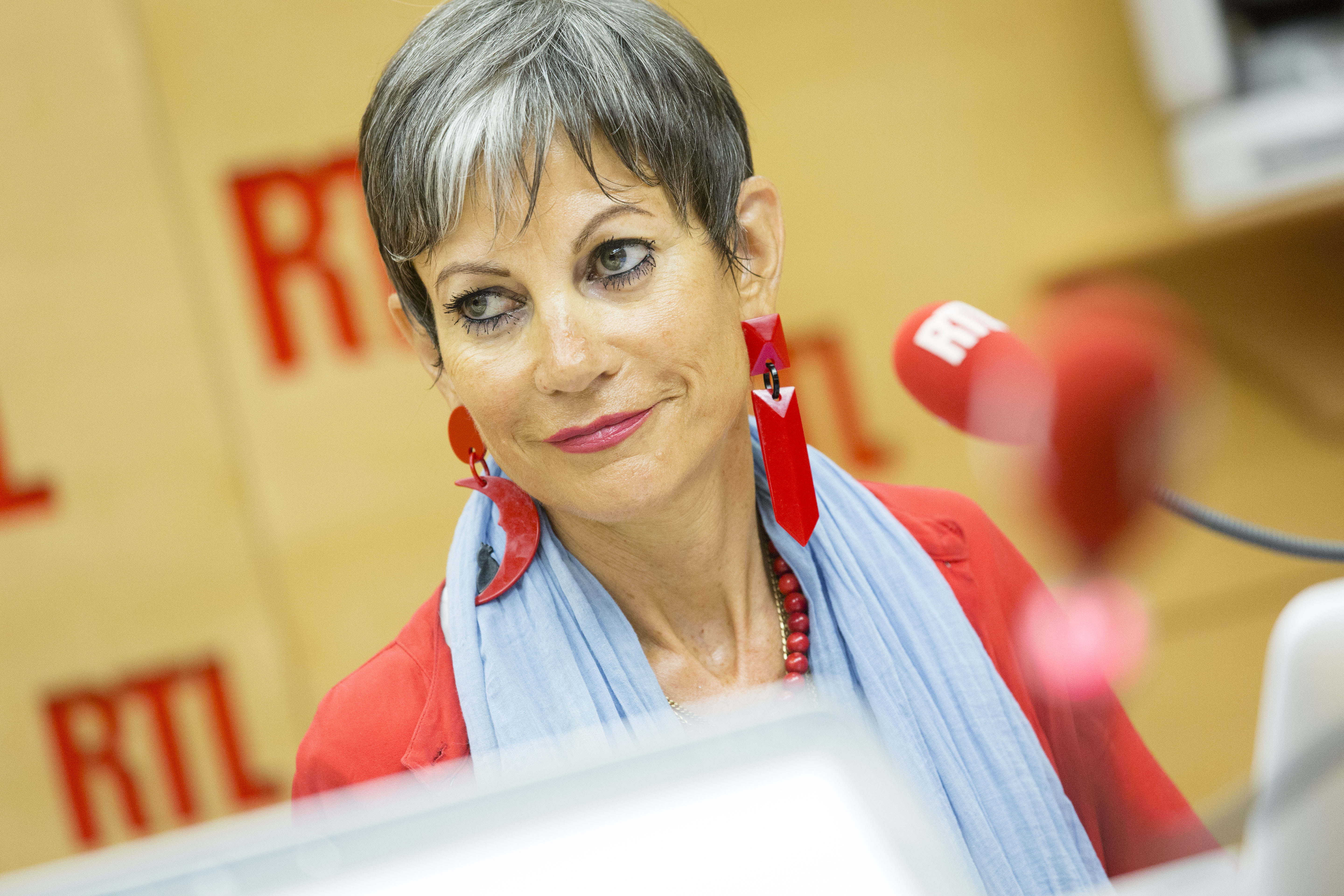 Isabelle Morini-Bosc dévoile les coulisses du petit écran le matin sur RTL / Romain BOE / SIPA Press pour RTL