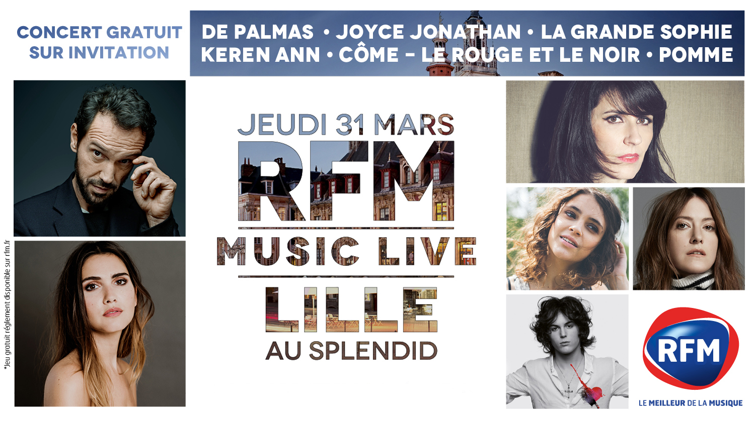 Nouvel "RFM Music Live" à Lille