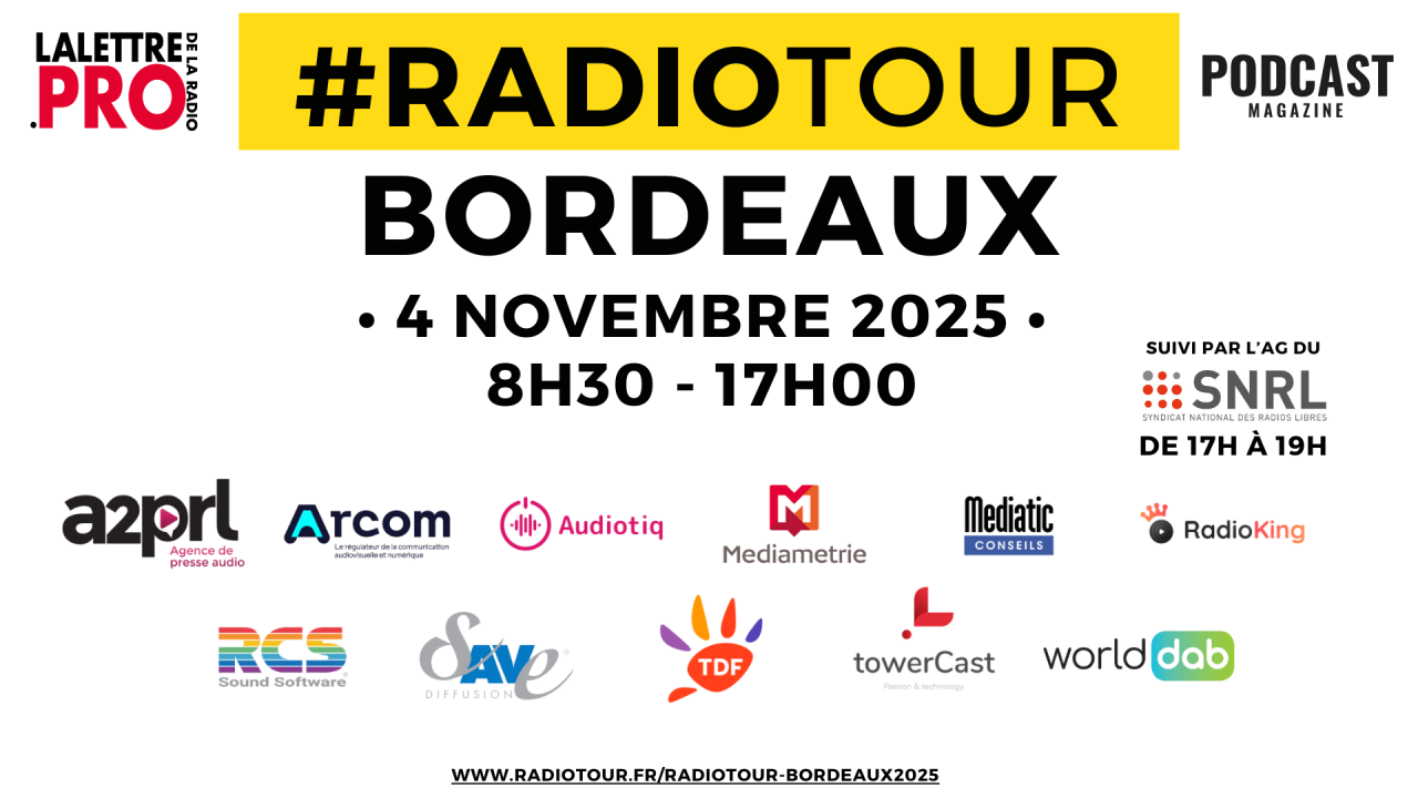 Le RadioTour fait résonner la radio et l’audio digital en Nouvelle-Aquitaine