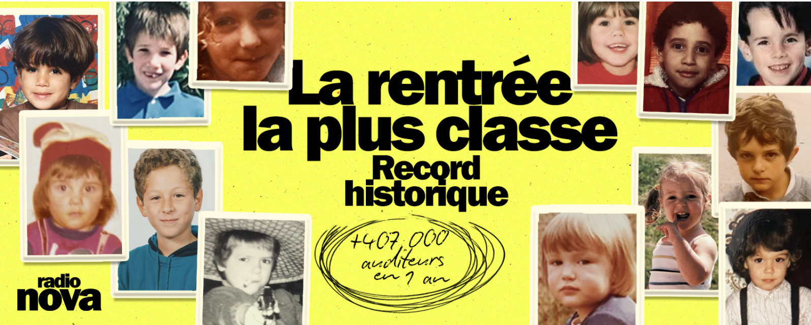 Radio Nova signe la plus forte progression radio de la rentrée