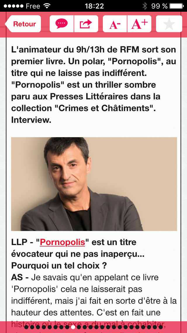 Recevez nos "alertes radio"