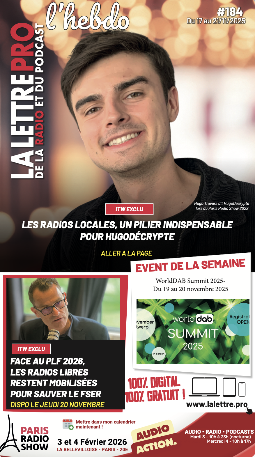 La Lettre Pro L’Hebdo éclaire le rôle des radios locales