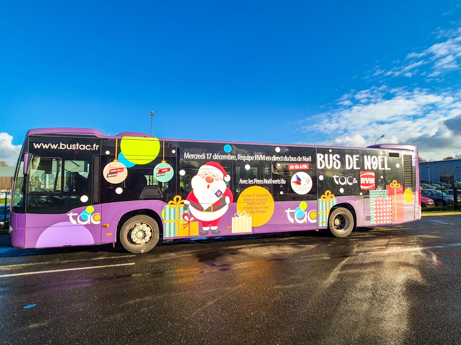 RVM déploie son dispositif mobile pour la tournée du Bus de Noël