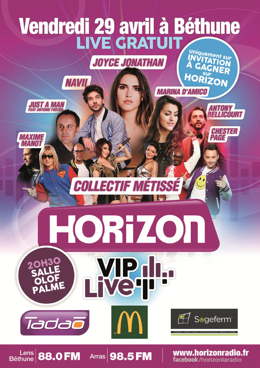 Horizon organisera son premier Horizon VIP Live