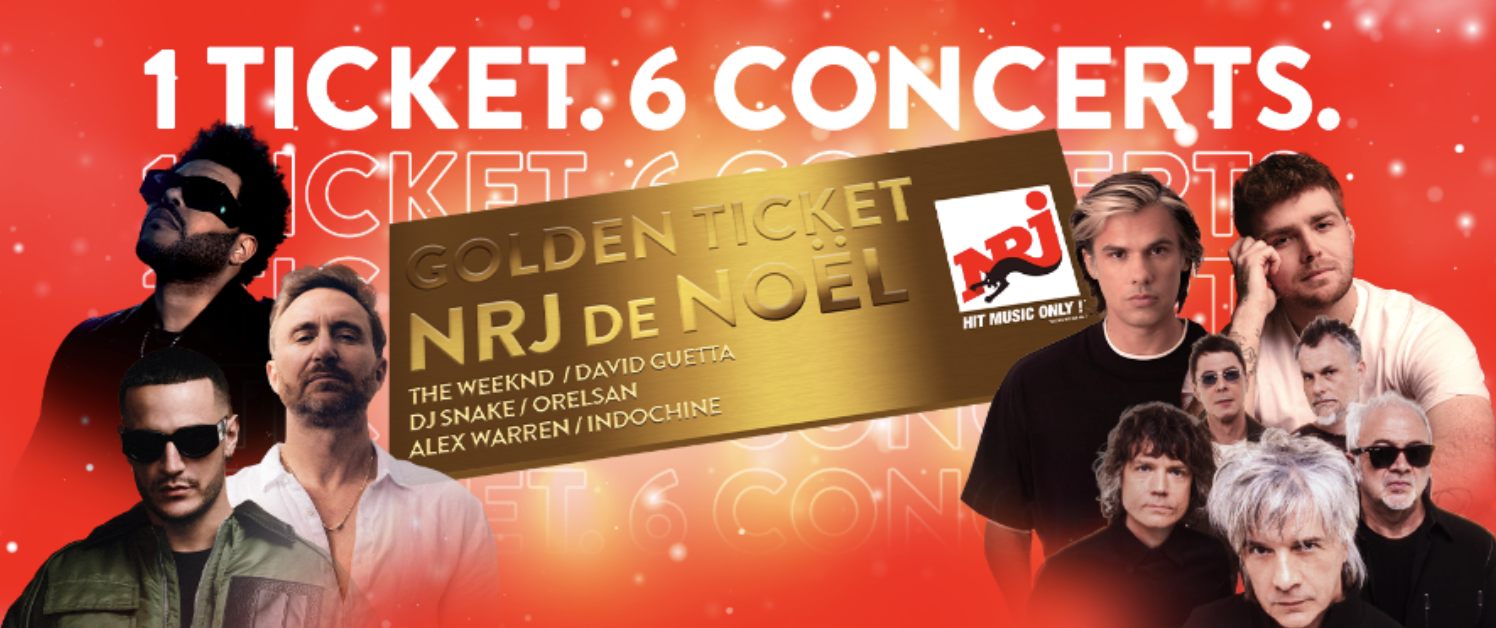NRJ mobilise son antenne pour le "Golden Ticket"