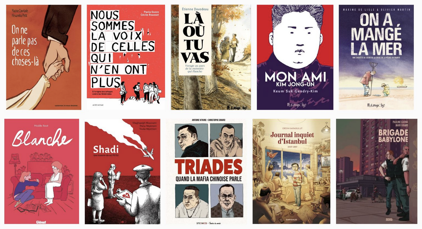  franceinfo relance le Prix de la BD d’actualité pour sa 32e édition 