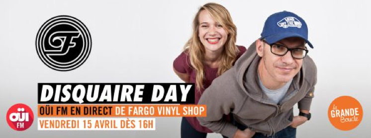 Le Disquaire Day c'est aussi sur Oui FM