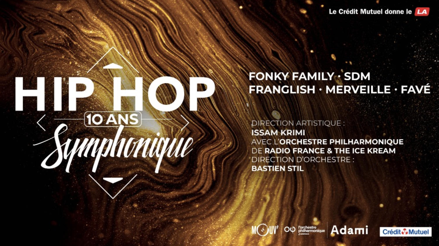 Hip Hop Symphonique célèbre dix ans de création musicale sur Mouv'