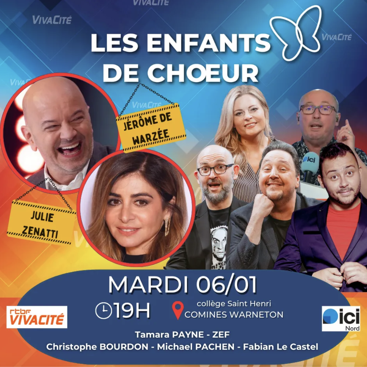 Vivacité et Ici Nord s’associent pour une double diffusion les 11 et 18 janvier