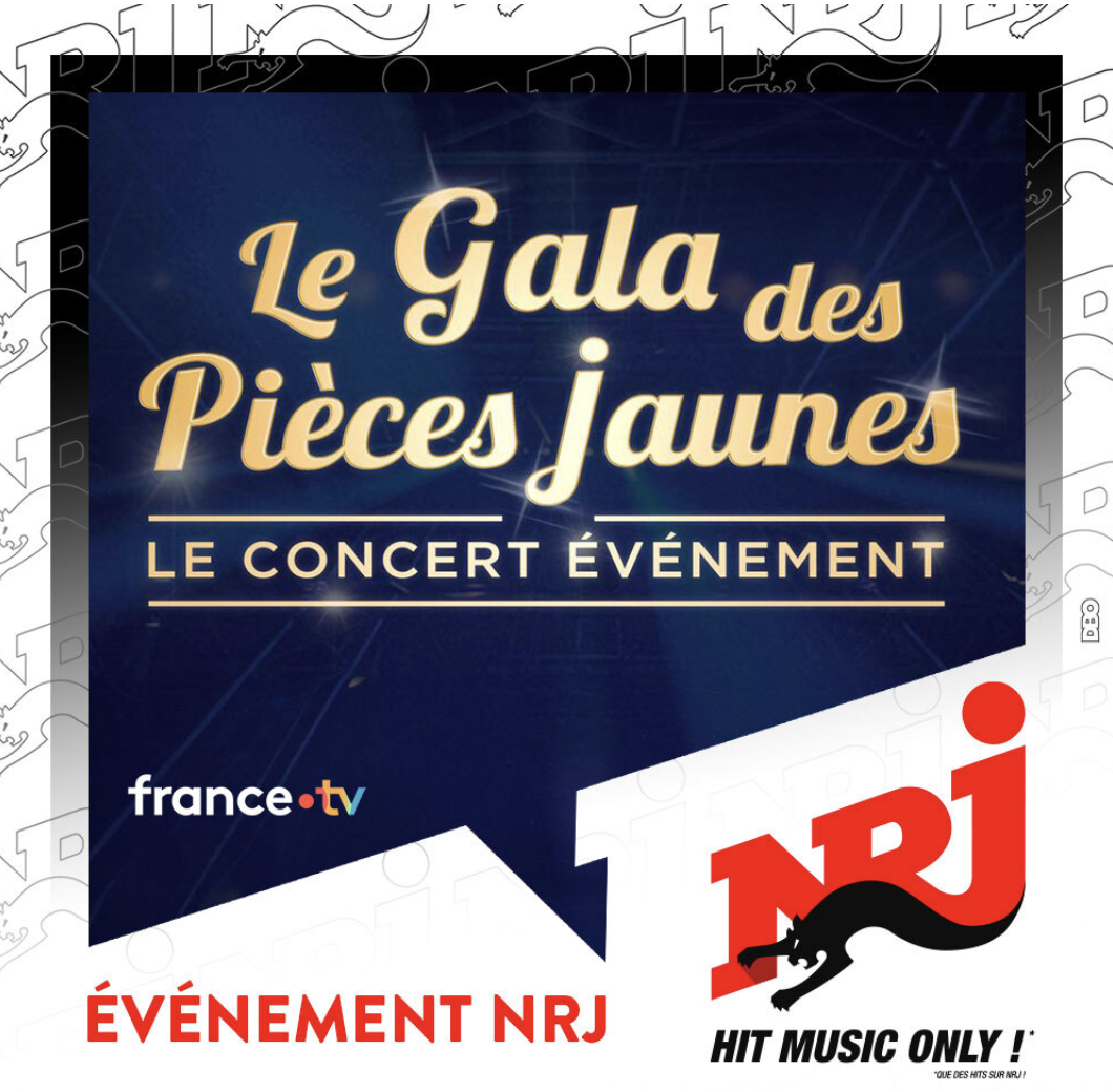 NRJ, au cœur du dispositif audio du Gala des Pièces Jaunes