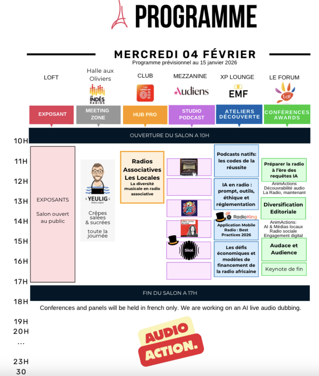 Téléchargez votre badge pour le Paris Radio Show 2026