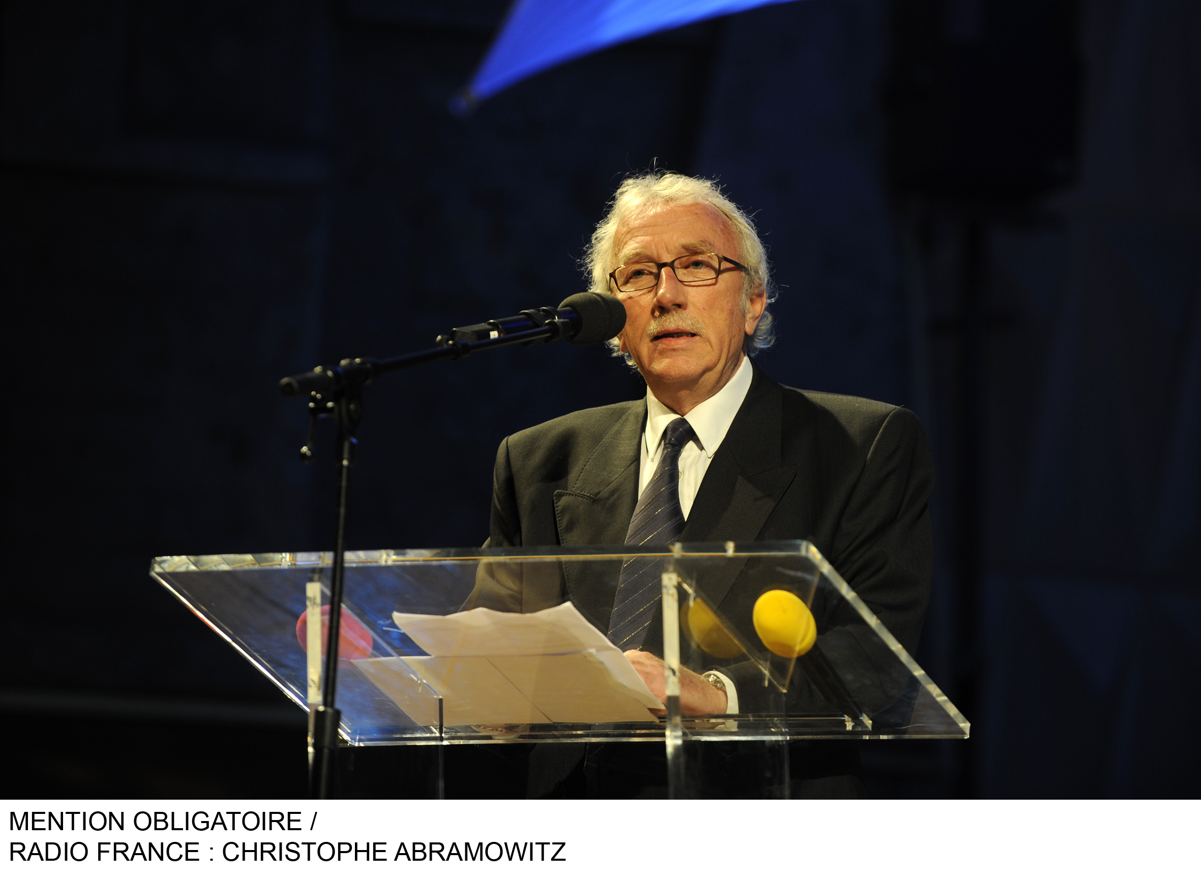 Jacques Vendroux fêtera 50 ans de carrière le 10 mai / Photo Radio France / CA