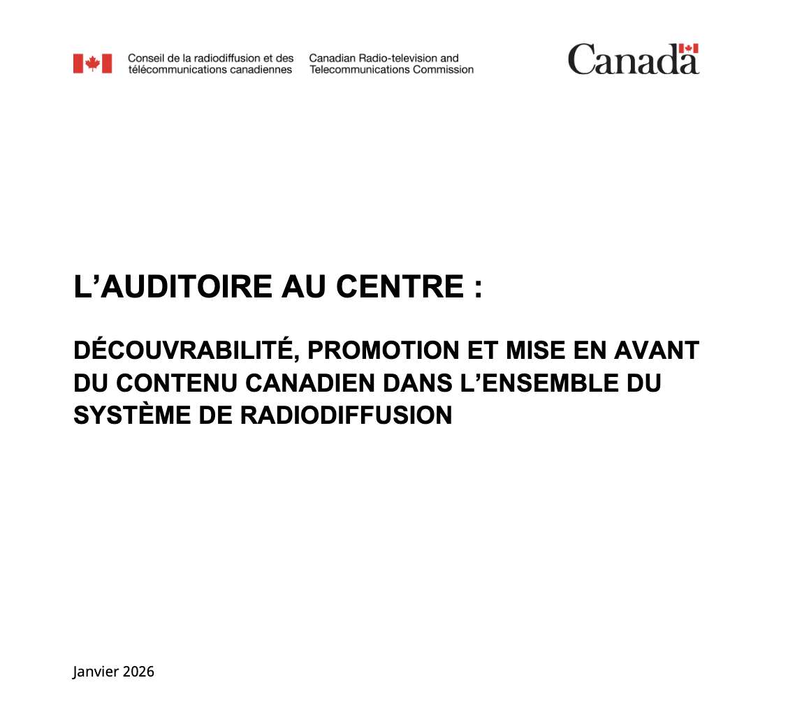 Découvrabilité : la radio reste un pilier dans l’écosystème audio canadien 