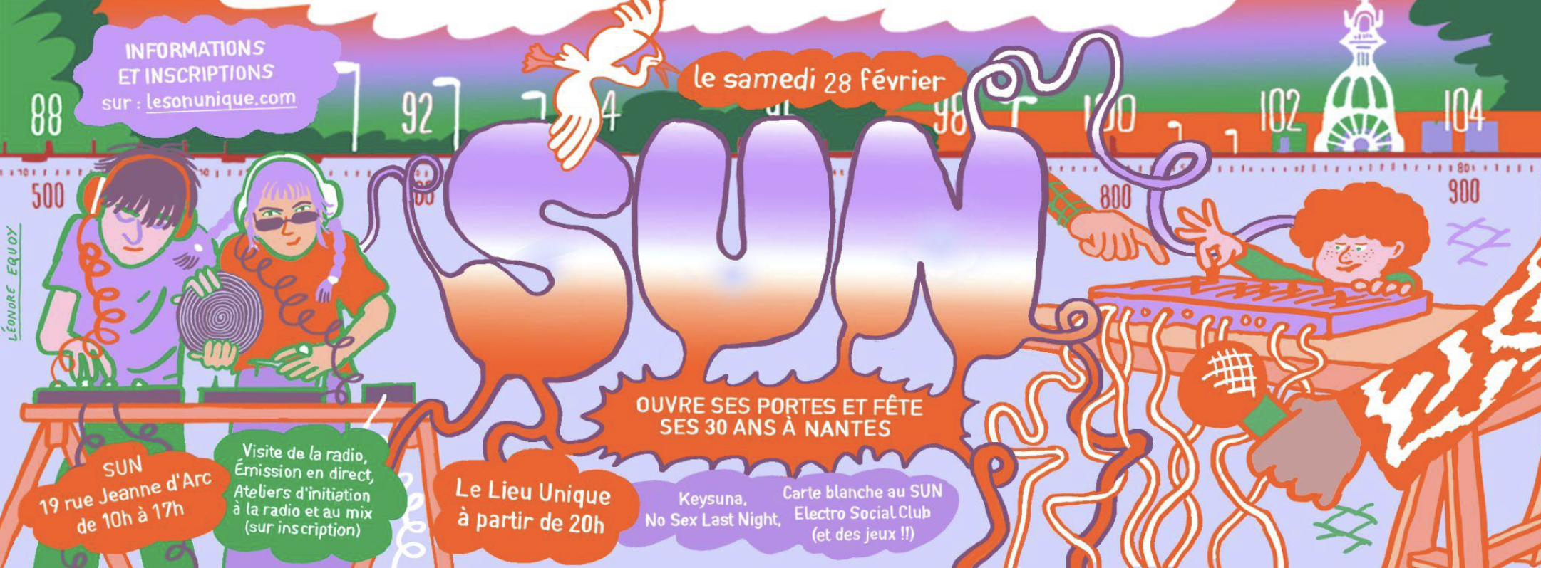 SUN célèbre 30 ans de radio associative à Nantes