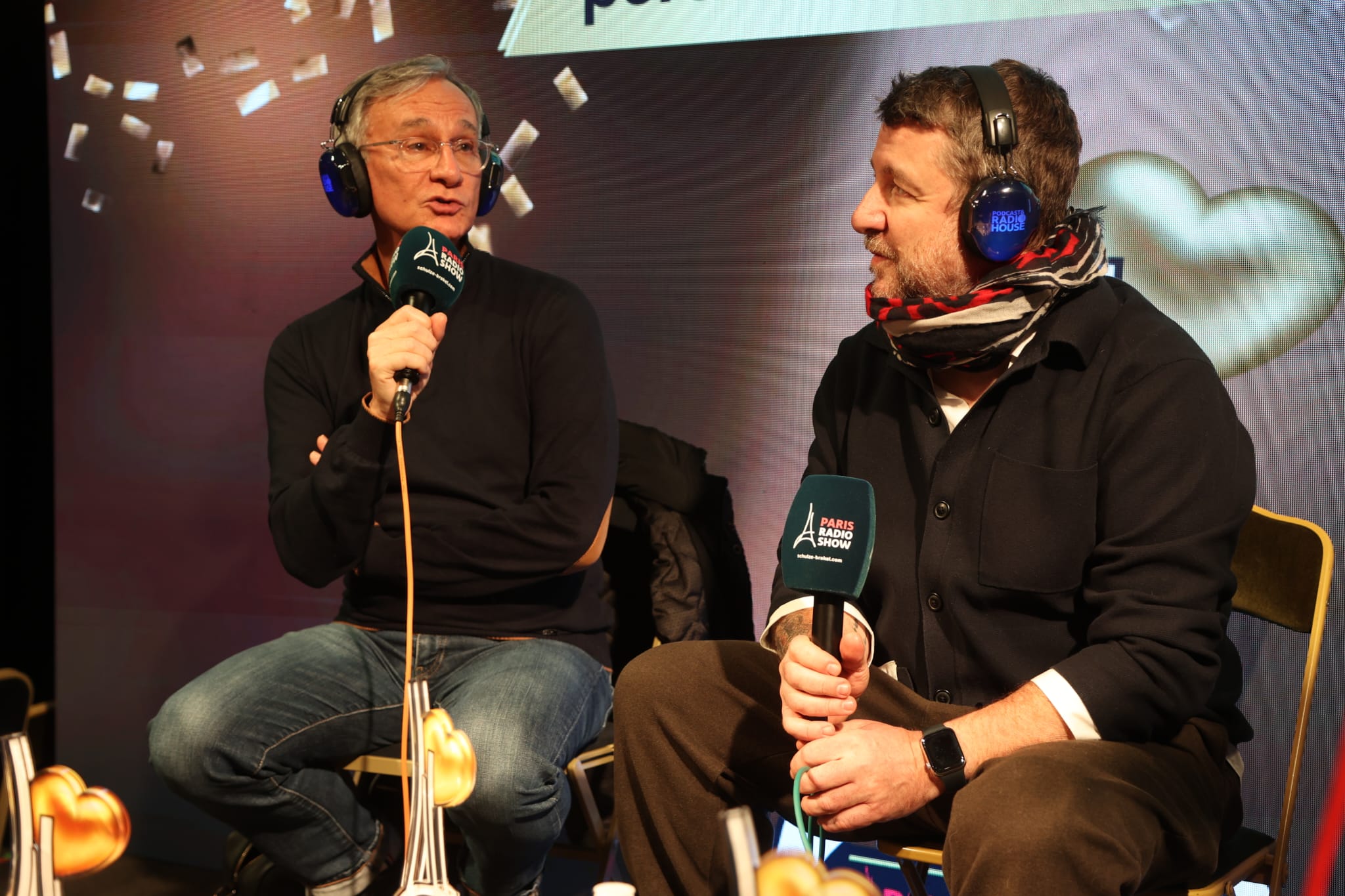 L’infatigable Laurent Petitguillaume (ICI), accompagné de Bruno Guillon (Fun Radio), ont défendu Radio Restos et appelé les radios locales et indépendantes à s’impliquer dans la prochaine édition.